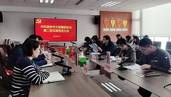 市文旅集團(tuán)機(jī)關(guān)第二黨支部召開黨員大會(huì)