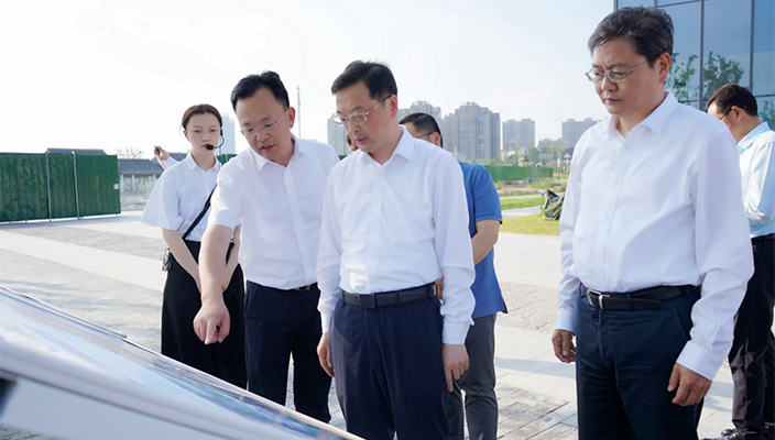 市委常委、組織部部長(zhǎng)孫虎赴板閘遺址公園開展巡河活動(dòng)